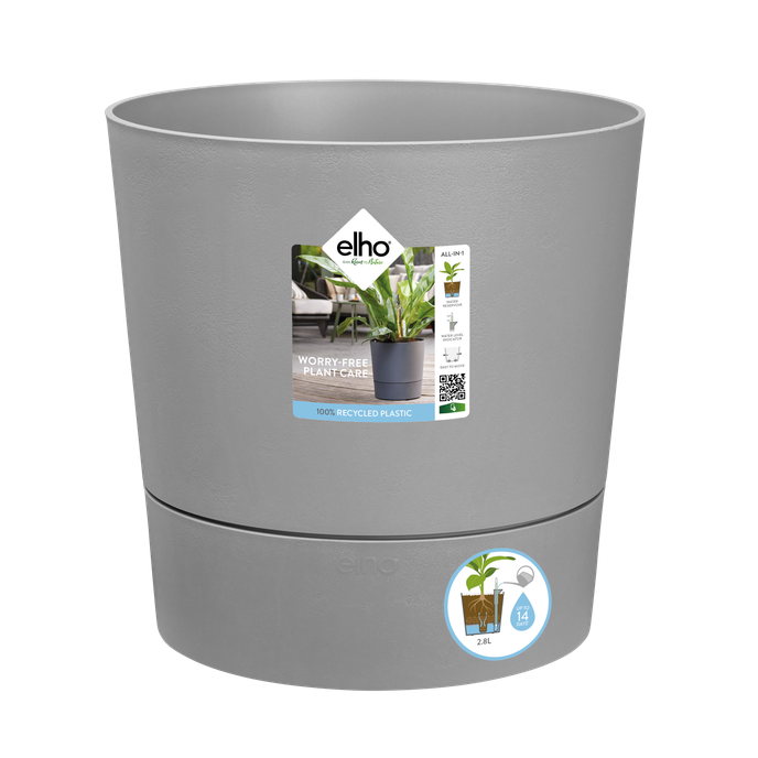 greensense aqua care rund 30cm light beton